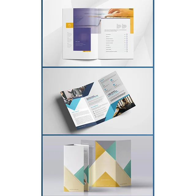 Corporate brochure printing poster catalog This business card printing leaflets design product brochure fold