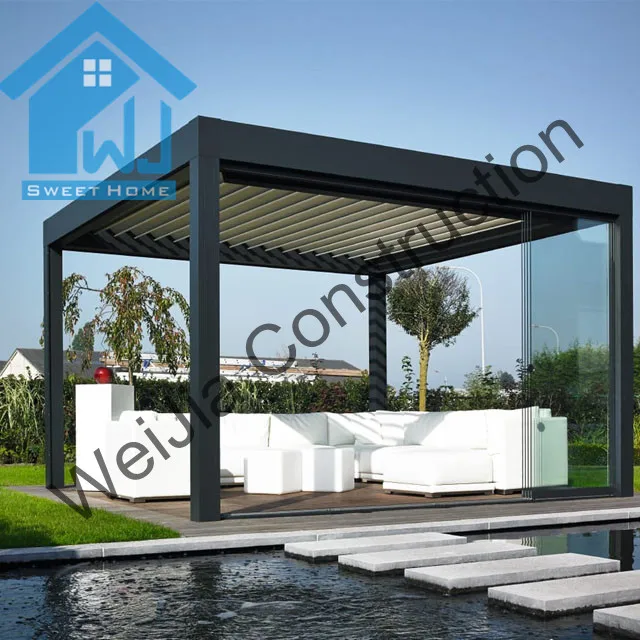 Bioclimatic Motorized Adjustable Aluminum Pergola