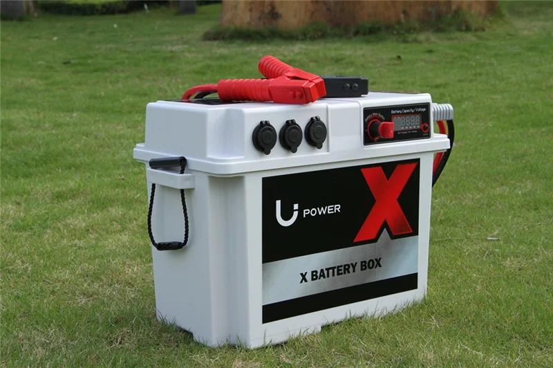 Licitti High Quality Caravan Yacht Marine Solar Charging Portable Light Abs Box Powerbank Case For Battery