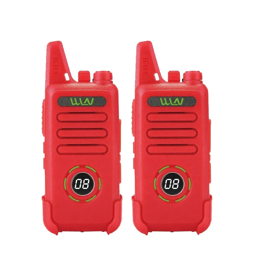 Mini Wln Kd-c1 Plus Mini Walkie Talkie Uhf 400-470 Mhz With 16 Channels Two Way Radio Fm Transceiver  Kd-c1 Plus
