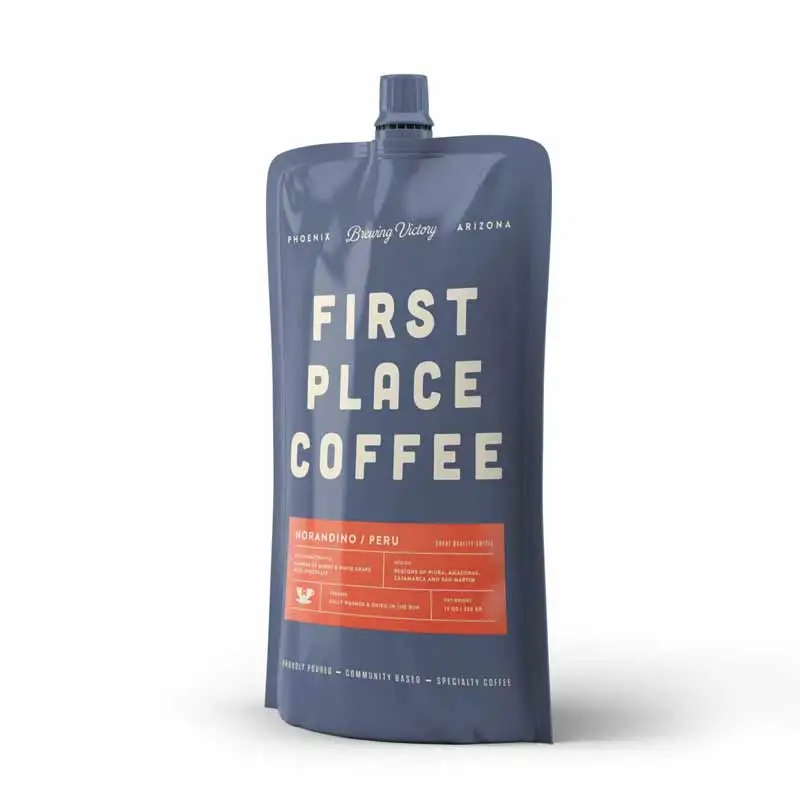 Custom Premium Liquid Food Stand Up Packaging Plastic Lolita Juice Bags Reusable Drink Spout Pouches With Straw