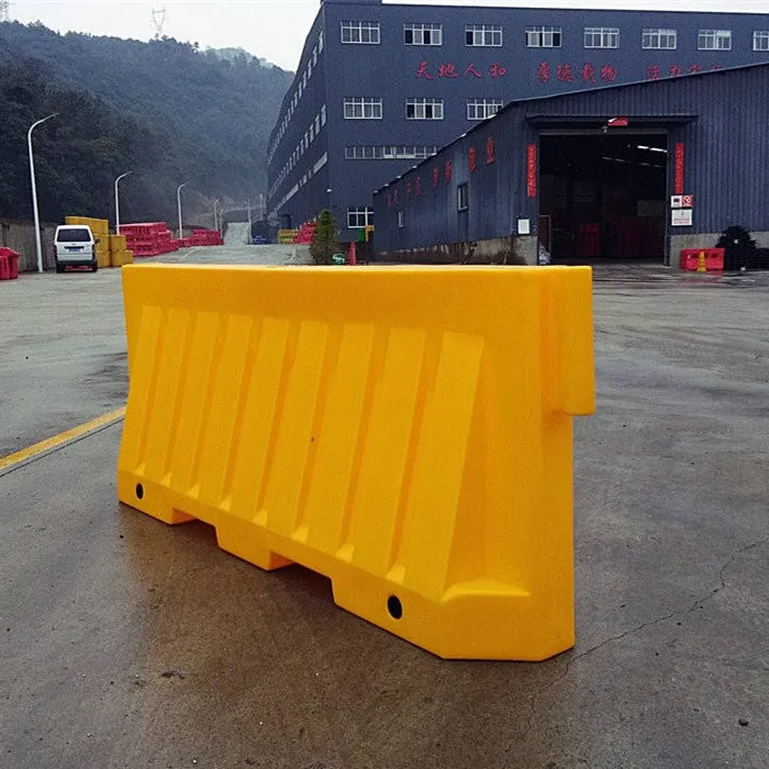HONGQIAO 2000mm Plastic Water Filled Road Safety Barrier Crash Barrier