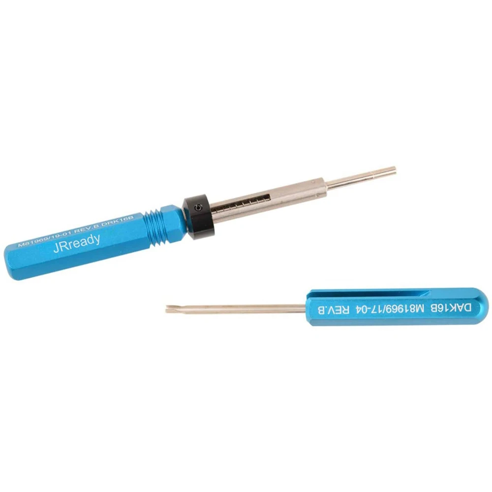 JRready ST5108 Tool Kit DAK16B M81969/17-04 DRK16B M81969/19-01 Installing/Removal Tool Size 16 for MIL-DTL-26500 Connector