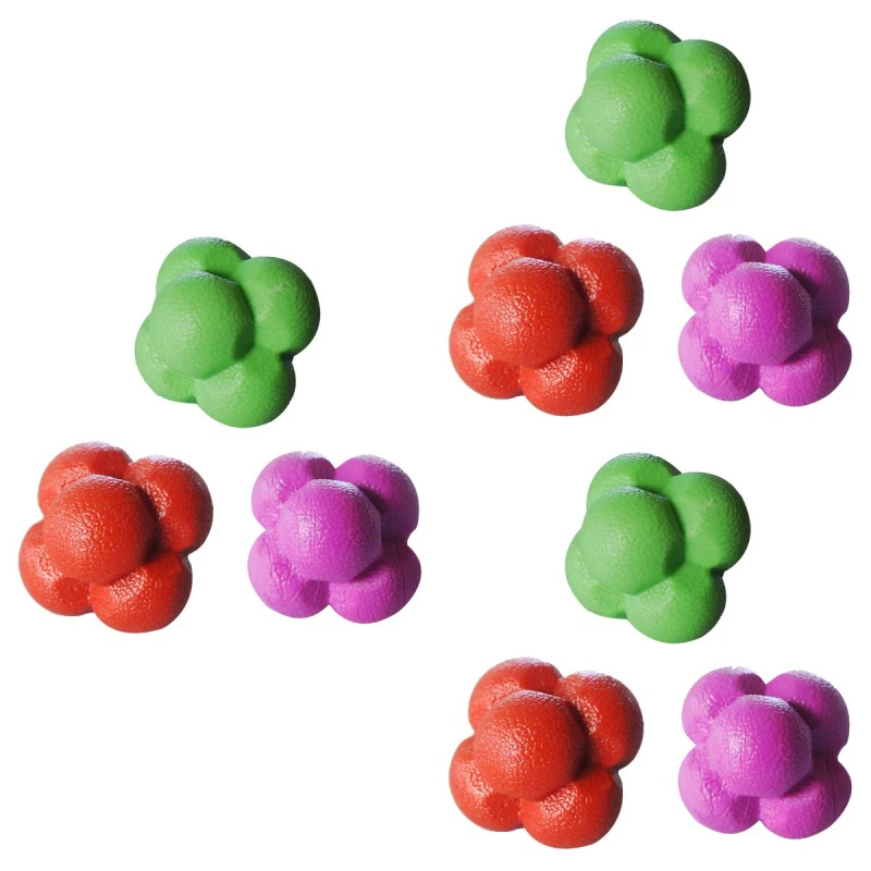 Оптовая цена координация рук и глаз тренировка реакции шесть угловых мячей