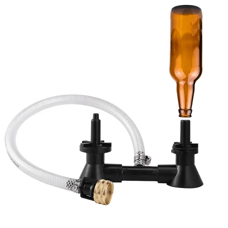 Double Blast Bottle Carboy Washer Wine Rinser Homebrew Beer & Wine Cleaning Equipment Cleaner