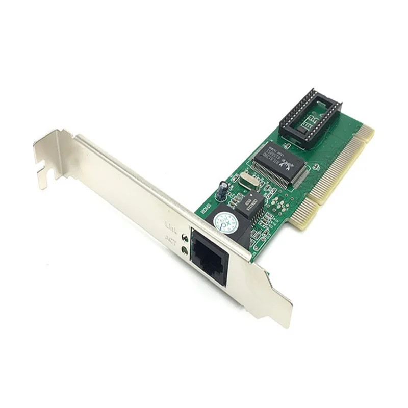 PCI 100M гигабитная сетевая карта PCI Lan Карта один порт Gigabit Ethernet сетевой адаптер Realtek RTL8139D чипсет