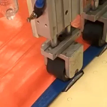 Tarpaulin Making Seam Sealing Edge Hemming Machine