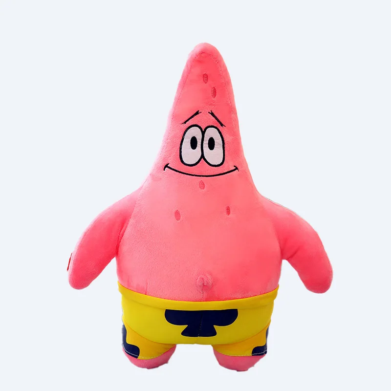 Patrick Star Plush Toy Set, Anime Figure Pillow Dolls, Birthday Gift for Fans