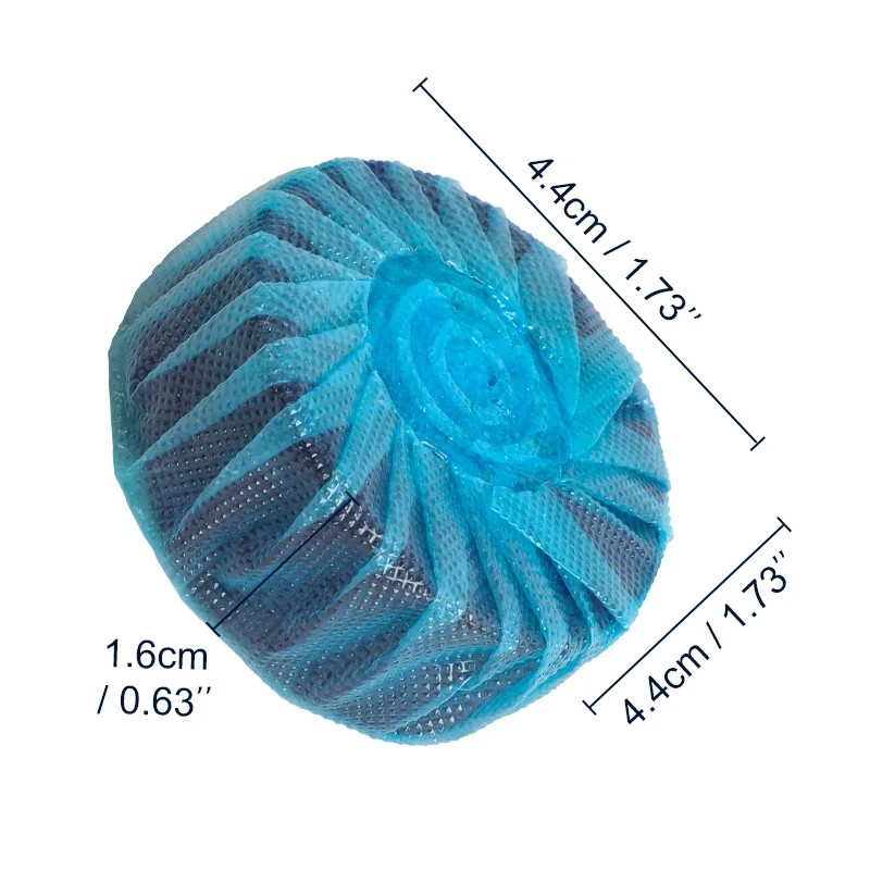 30 Days 50G Solid Automatic Deodorizer Disposable Toilet Cleaning Blue Flush Toilet Bowl Cleaner Blocks