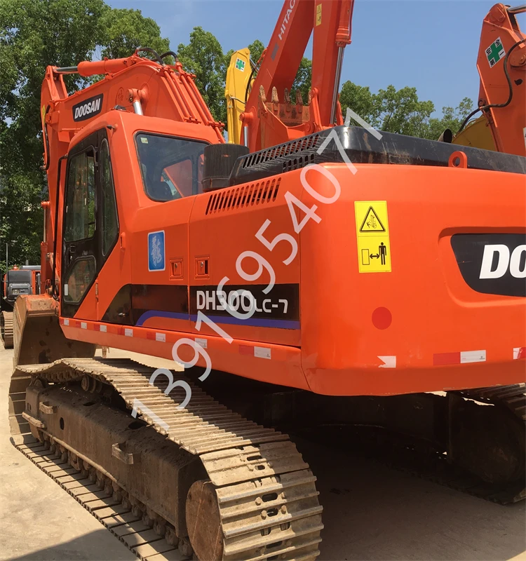 Spot original second-hand 300 excavator  Doosan 30 ton crawler excavator  used  Daewoo DH300LC-7  Excavator