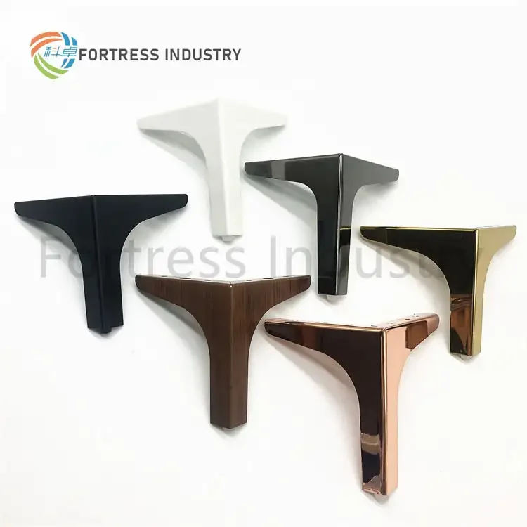 Wholesale Customized Hardware Furniture Fitting Accessories Modern Coffee Stainless Steel Metal Gold Table Legs