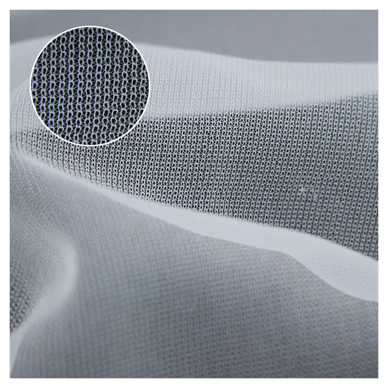 Factory Breathable Tear Resistant Net Mesh 100% Polyester Knit Soft Tulle Fabric For Swimwear