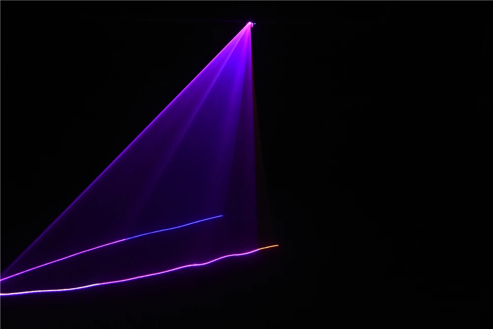 Сценический лазер dmx512 360 МВт rgb шаговый двигатель Лазерное освещение для