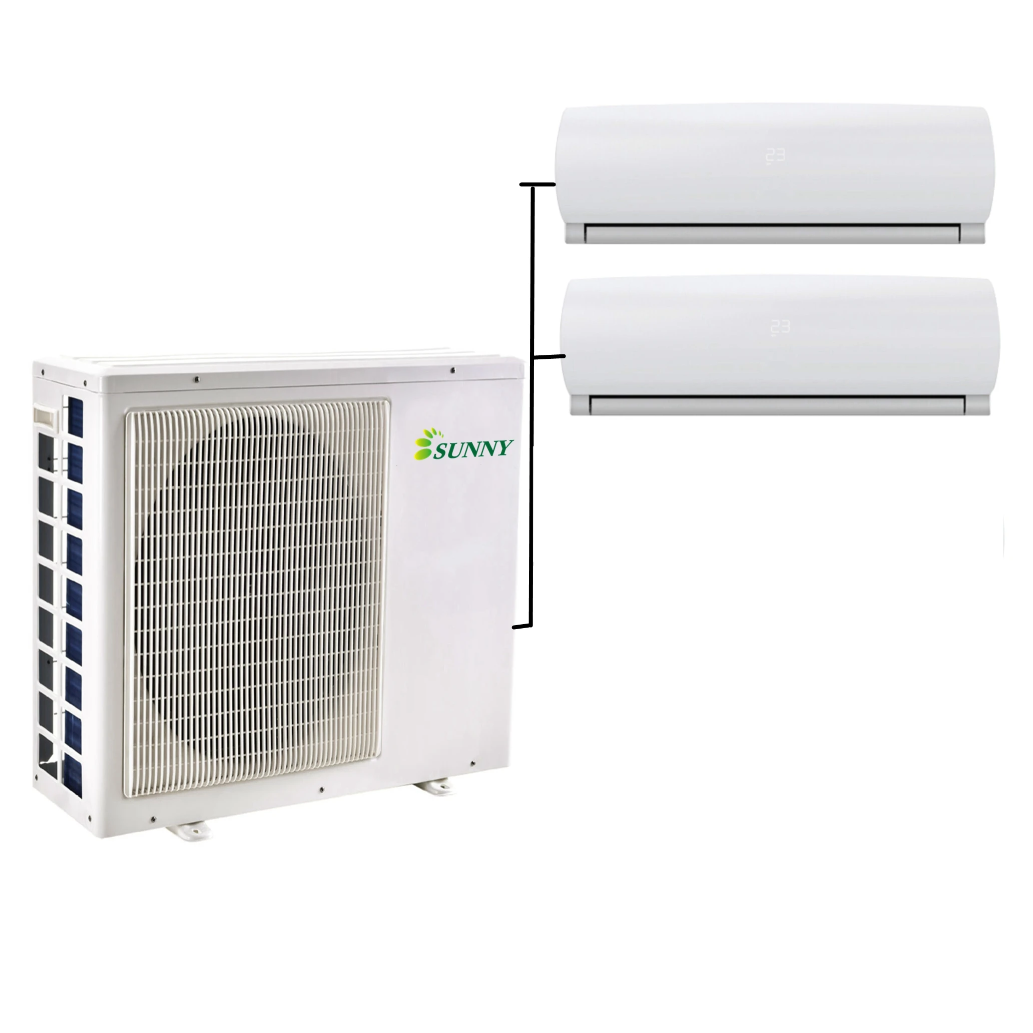  Солнечная система кондиционирования воздуха производитель 4usunny 48V DC солнечные фотоэлектрические сети сплит ac Холодный только на солнечных батареях кондиционеры