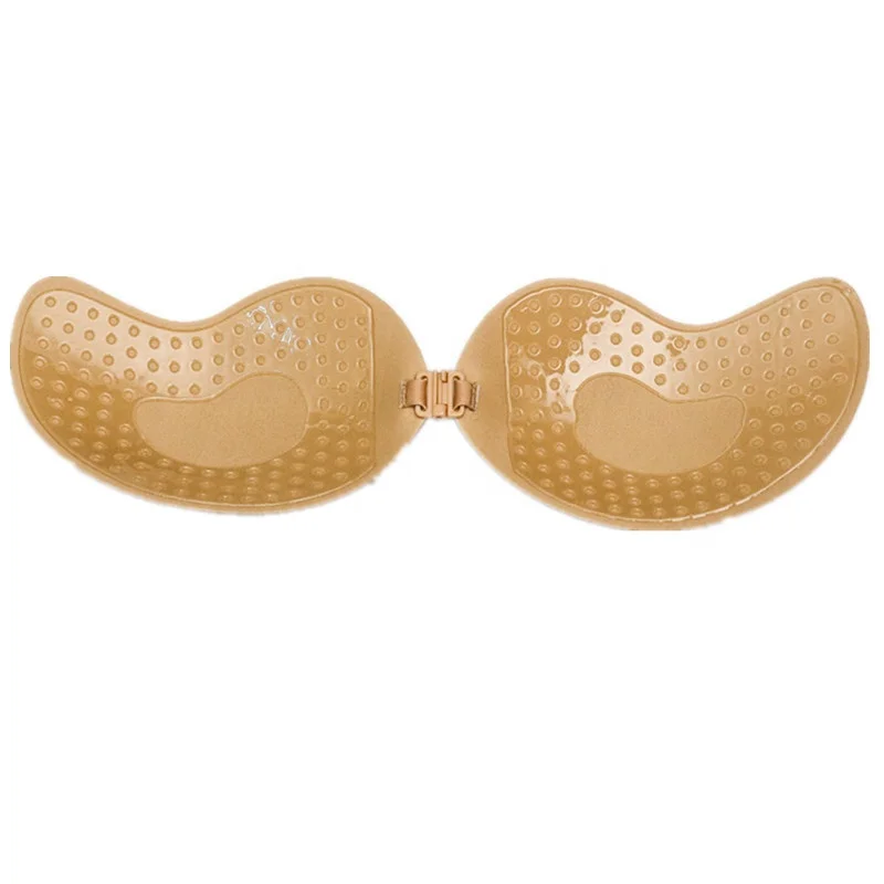 cheapest price reusable waterproof women bra pads with glue adhesive nipple cover