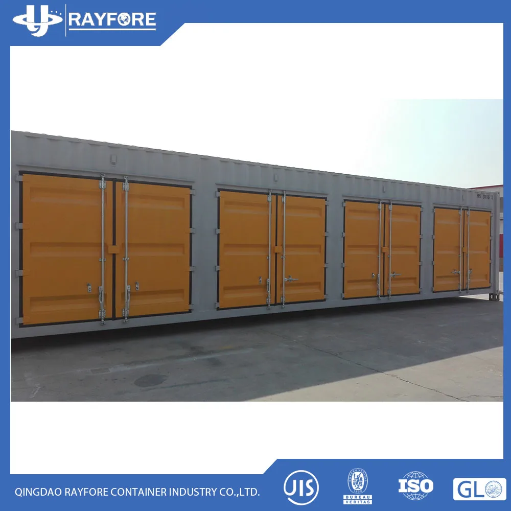 Китайский завод 40-футовый боковой открытый контейнер для доставки
