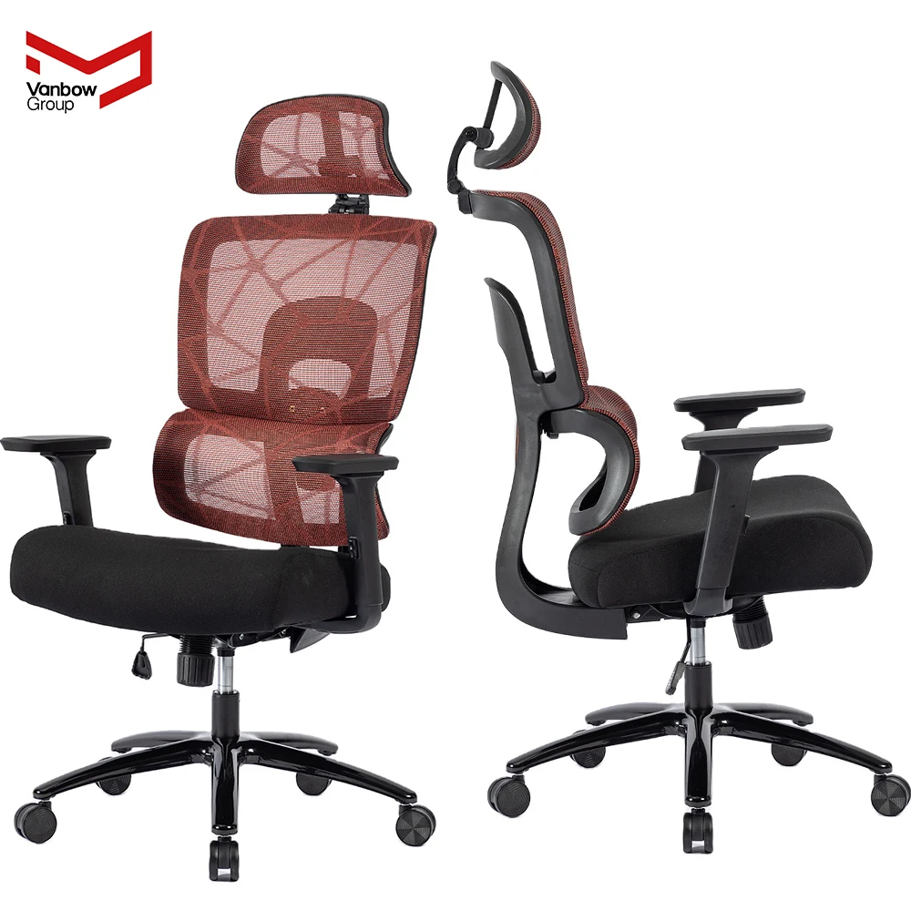 VANBOW Ergonomic Office Chair with Separate Lumbar Support for Home Office Chair and Computer Chair