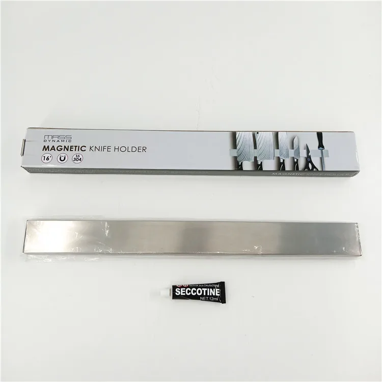 Профессиональный магнитный держатель кухонных ножей из нержавеющей стали 16 дюймов 400 мм
