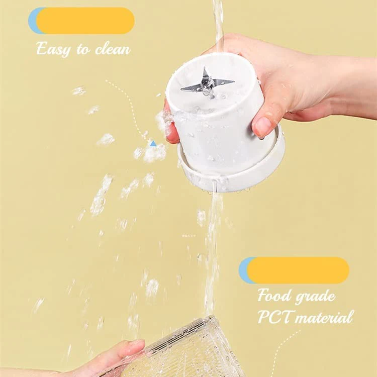 Personal Size Blender for Smoothies and Shakes Mini Juicer Cup Travel Mixer