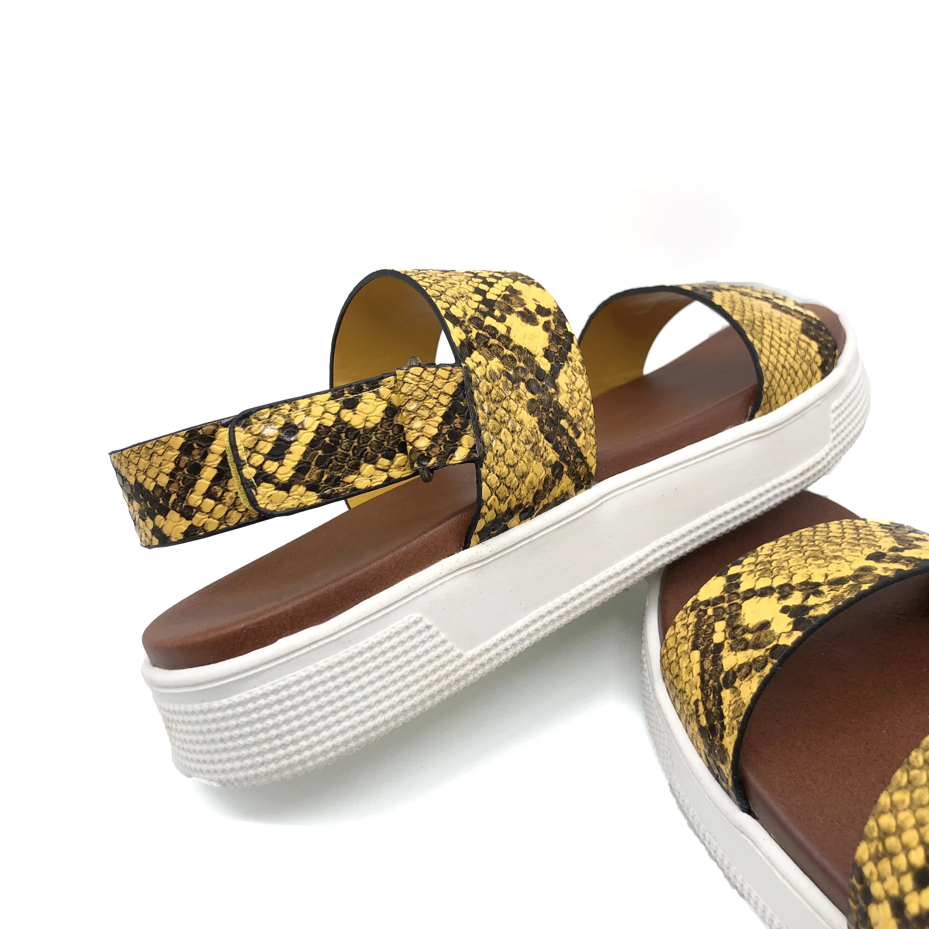 
Hot Sale Platform shoes High quality Snake Pattern Ladies Sandals High Heels Sandal Sexy Platform Sandals Women 