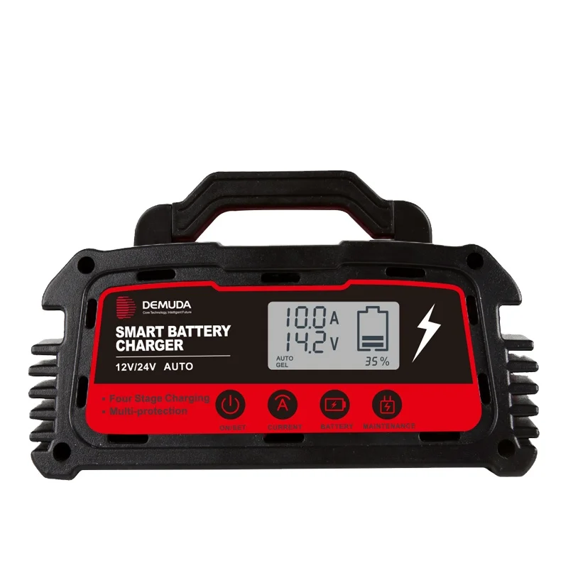  12V 24V 5A 10A 20A умная свинцово-кислотная гелевая батарея зарядное устройство