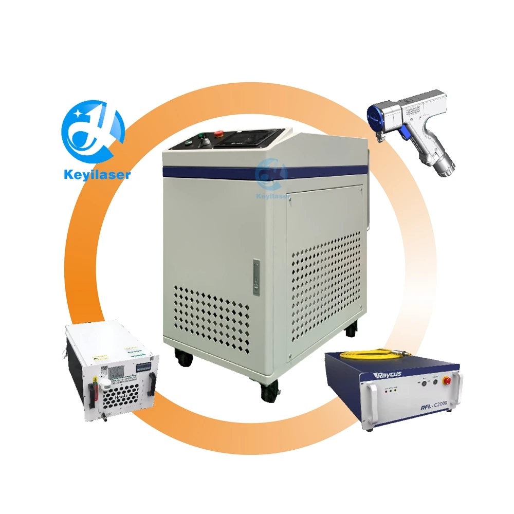 Удобный непрерывный лазерный очиститель KEYILASER 1000 Вт 1500 2000 3000