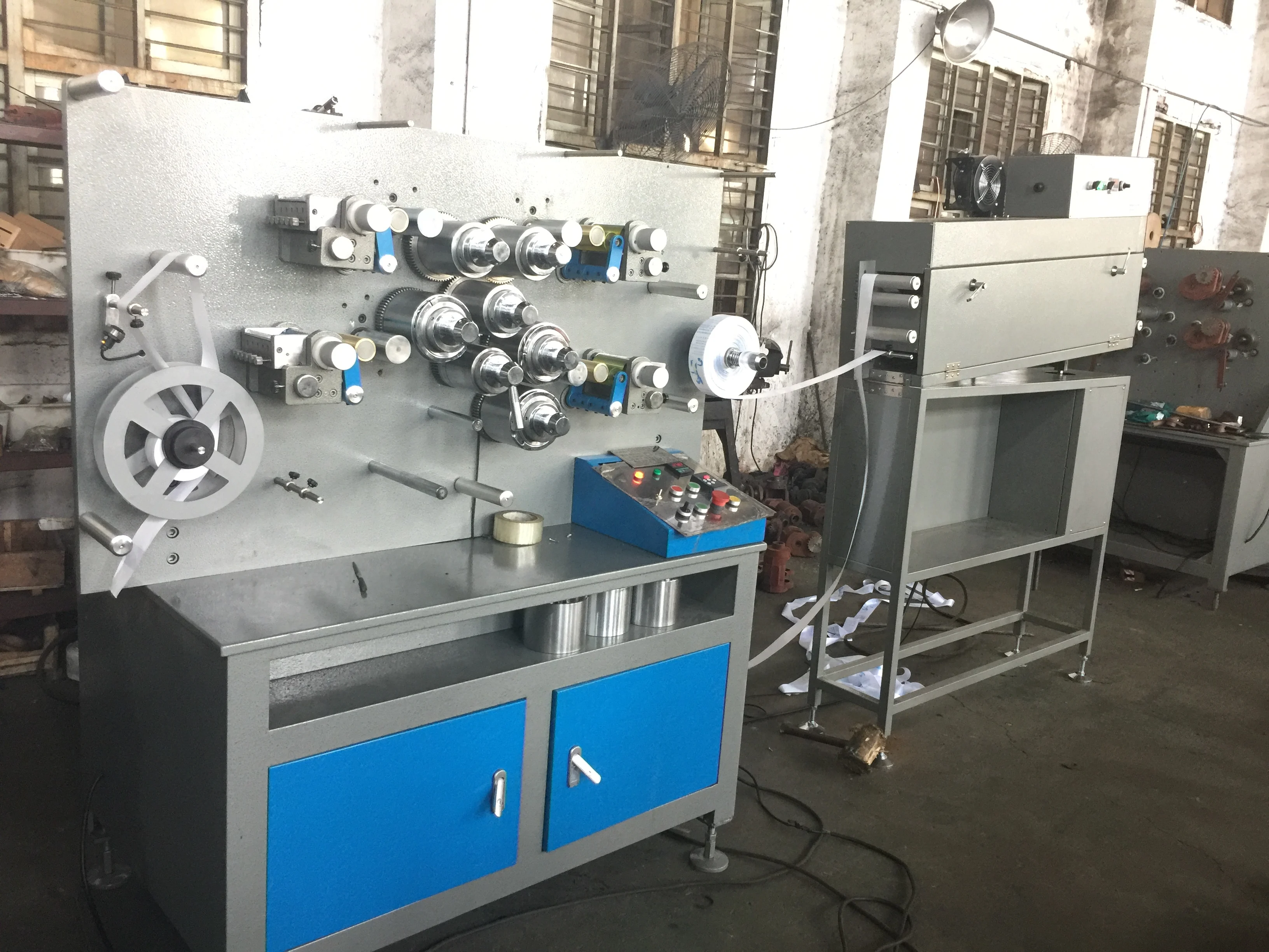 Five-Colour Double-Side High Speed Rotary Label Printing Machine for Nylon Taffeta, Polyester Satin Ribon, Care Label JS-1041B