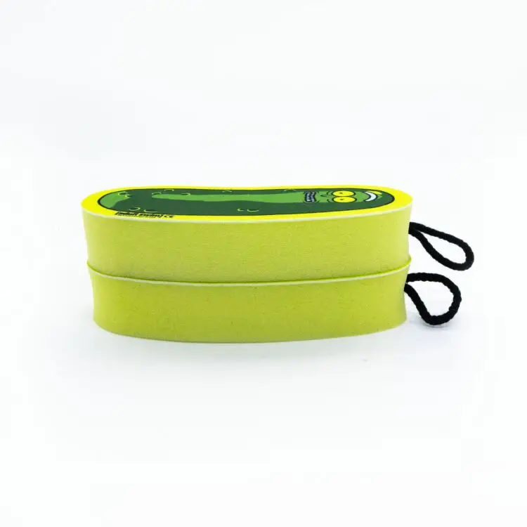 Cartoon Printed Cucumber Shaped Cleaning Sponge For Household Kitchen Cleaning Sponge