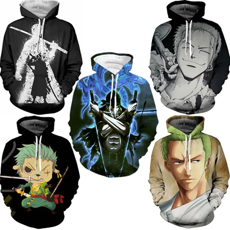 sudadera con capucha de tamano grande para hombre men fashion 3D digital print on sweatshirts hoodies one piece hoodie anime