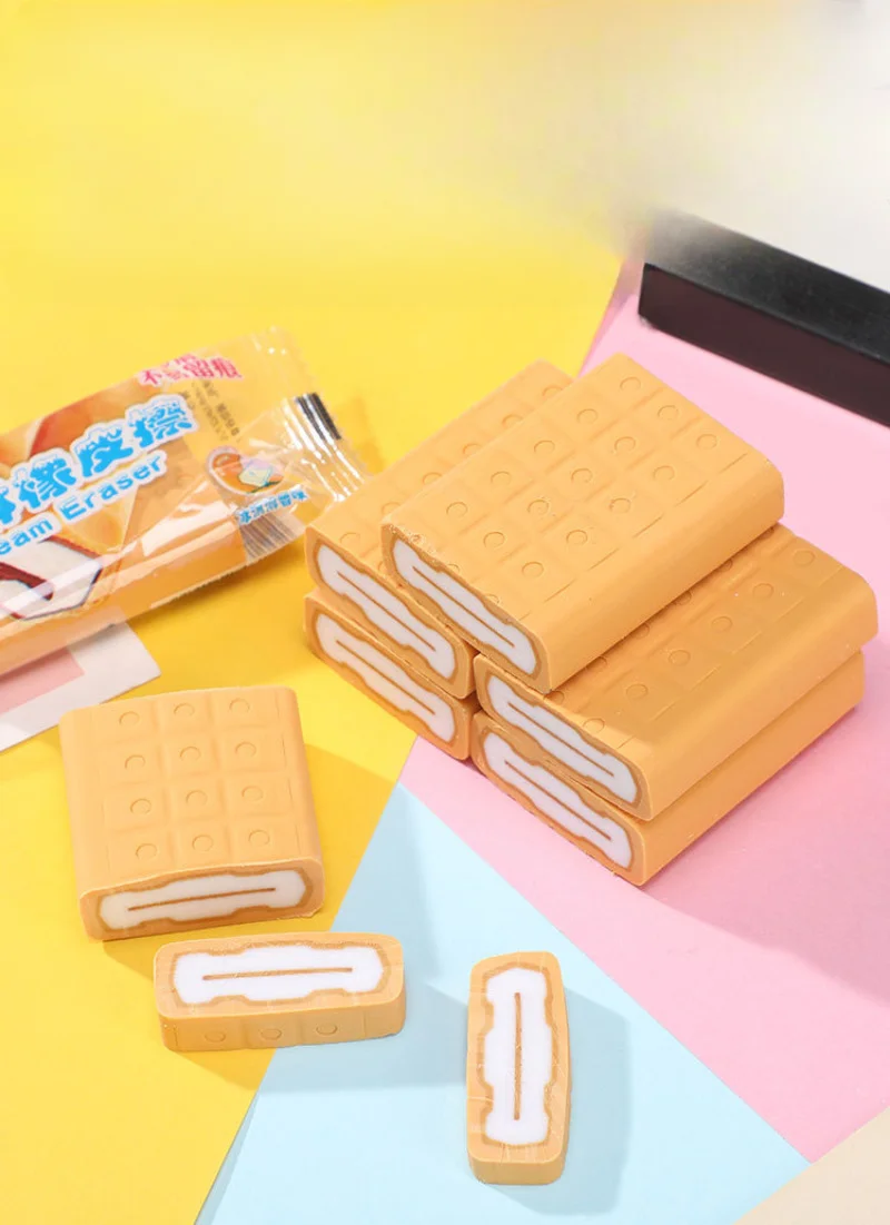 Creative eraser simulation eraser, cute stationery Office student stationery wholesale Korea ins kawaii style