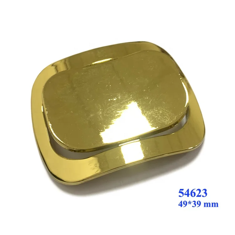 Fashion design metal shoe buckles ladies flat shoe accessories buckles