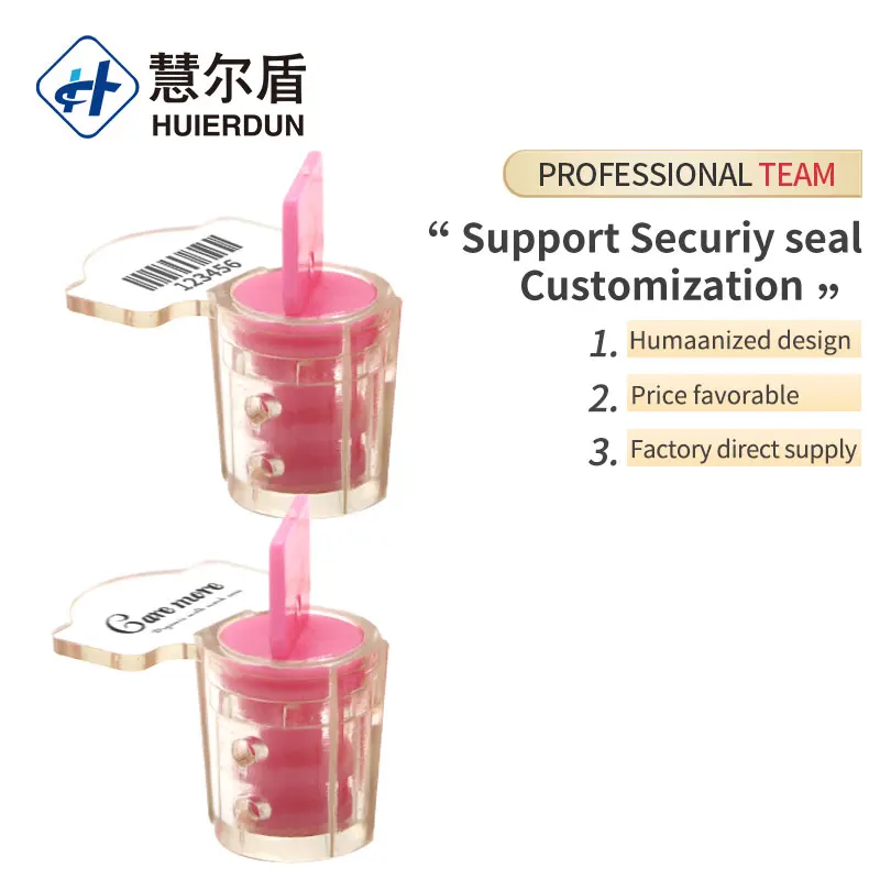 HED-MS102 security plastic twist tight meter seal  meter anchor pc/pp plastic security seal