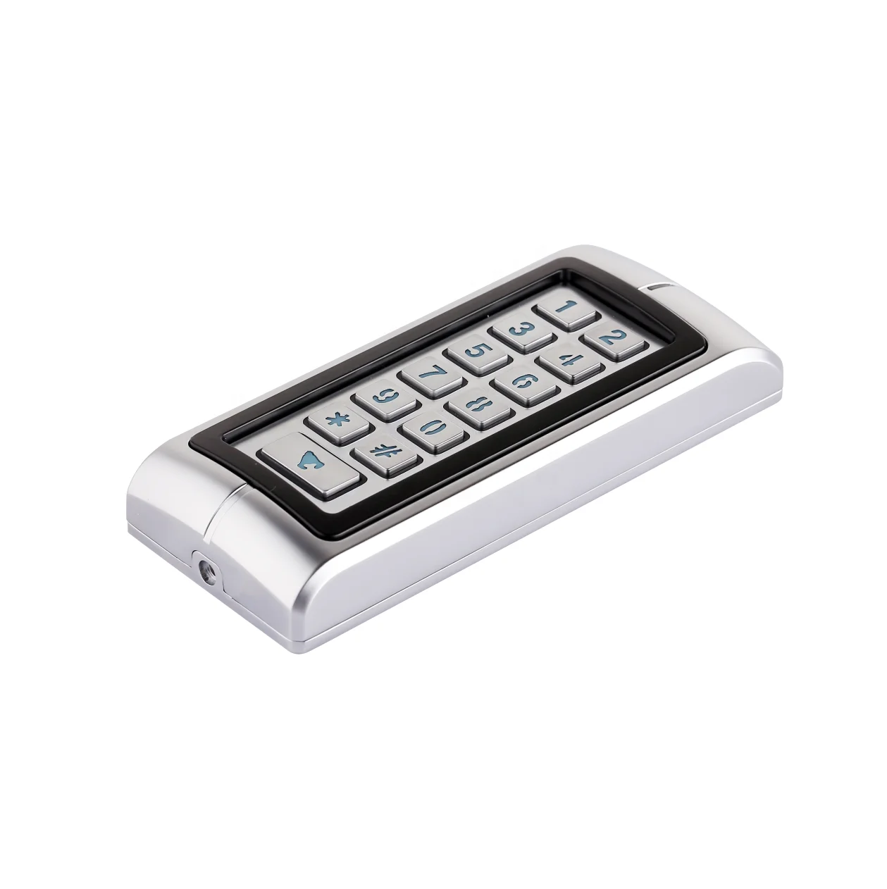Metal Keypad RFID 13.56MHZ IC Card Reader Standalone Access Controller ZRT370M/B With Wiegand Output Support MF/NFC Card