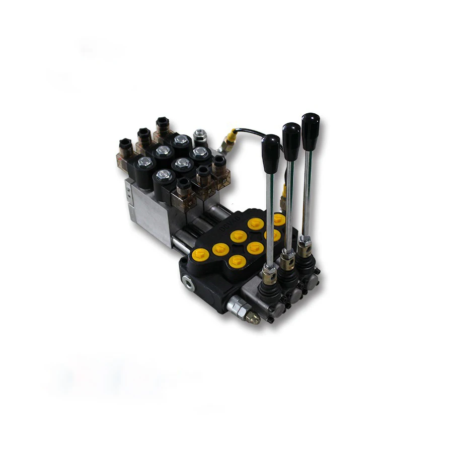 electric hydraulic spool valves electric hydraulic joystick valve handle DCV chinese wholesale distributors for rigs