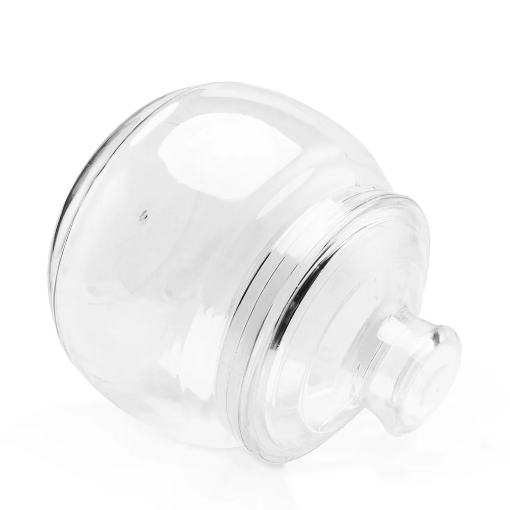 Bulk transparent eco friendly plastic food candy storage jar