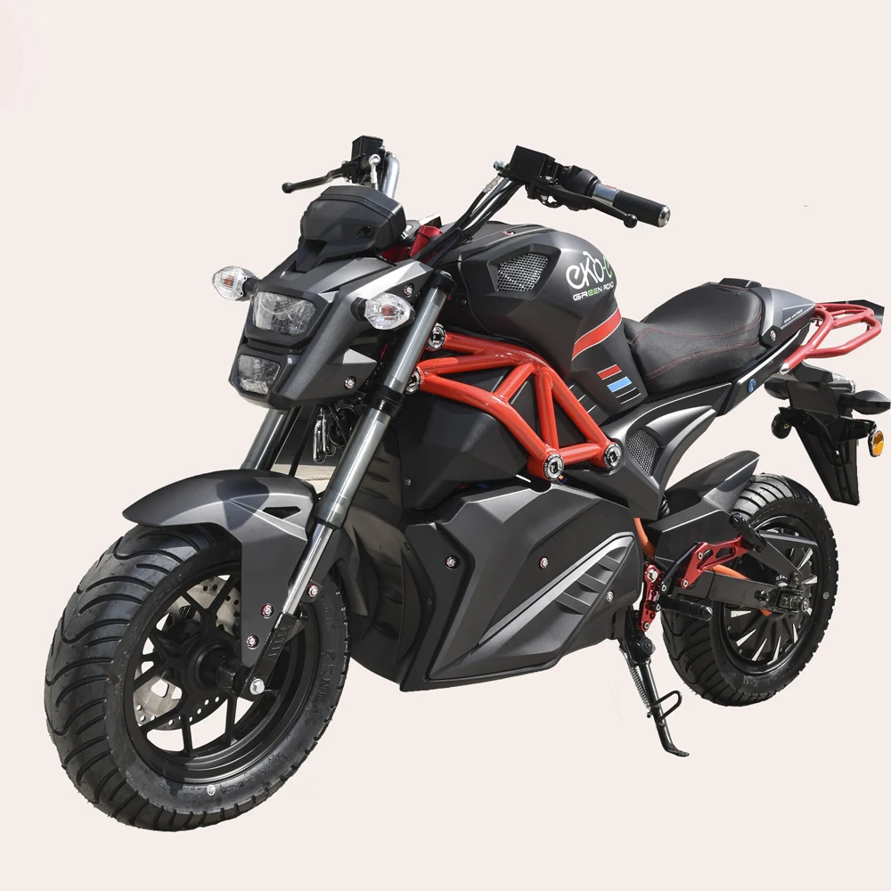 EEC Certificate Cheap price fat tire 2000w 5000w 72v 32A 50A electric motorcycle for adult