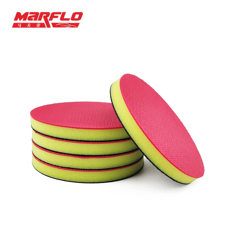 
6012P5k 6Inch Clay Pads kit 5Pcs King Grade Clay Bar Polishing Pads Car Care Detailing Set Auto Wax Sponge Buffing Pads Kit 