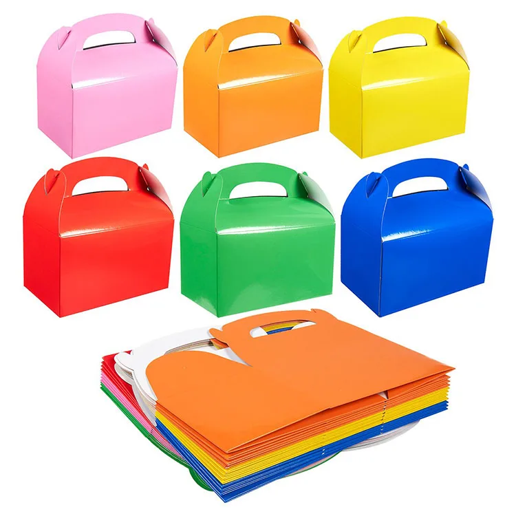 
Цветная бумажная коробка для конфет на заказ, для вечеринки, игры в еду, для дня рождения, красочная Подарочная коробка, упаковка, подарочная коробка 