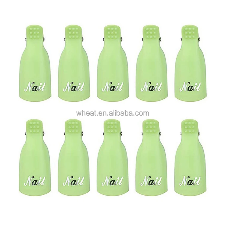 Bride Girl Woman Decoration Smart Soak Off Clip Soaker Gel Polish Nail Tips Reusable Clip Remover Tool