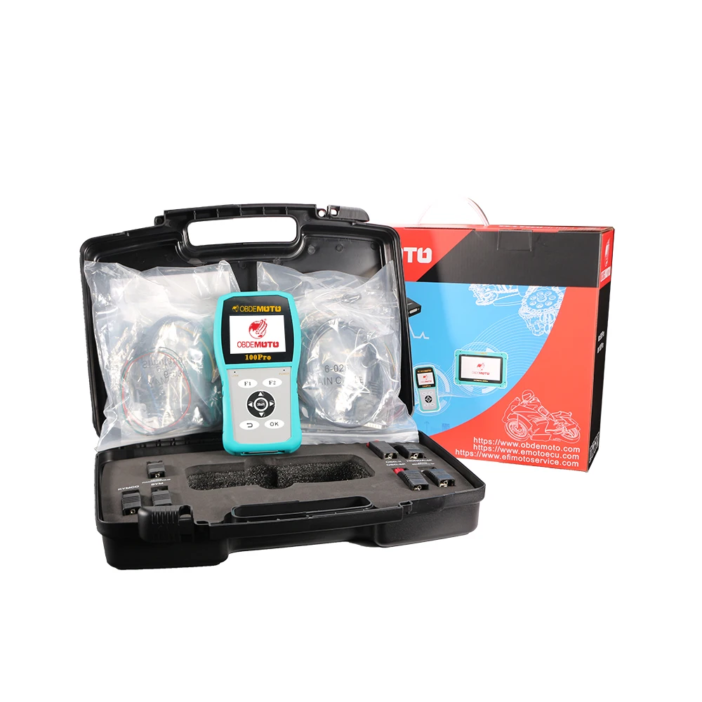 MST-100PRO Key Programmer Immobilizer ECU Code Programmer Tool Motorbike Diagnostic Scanner Universal Support Most Brands