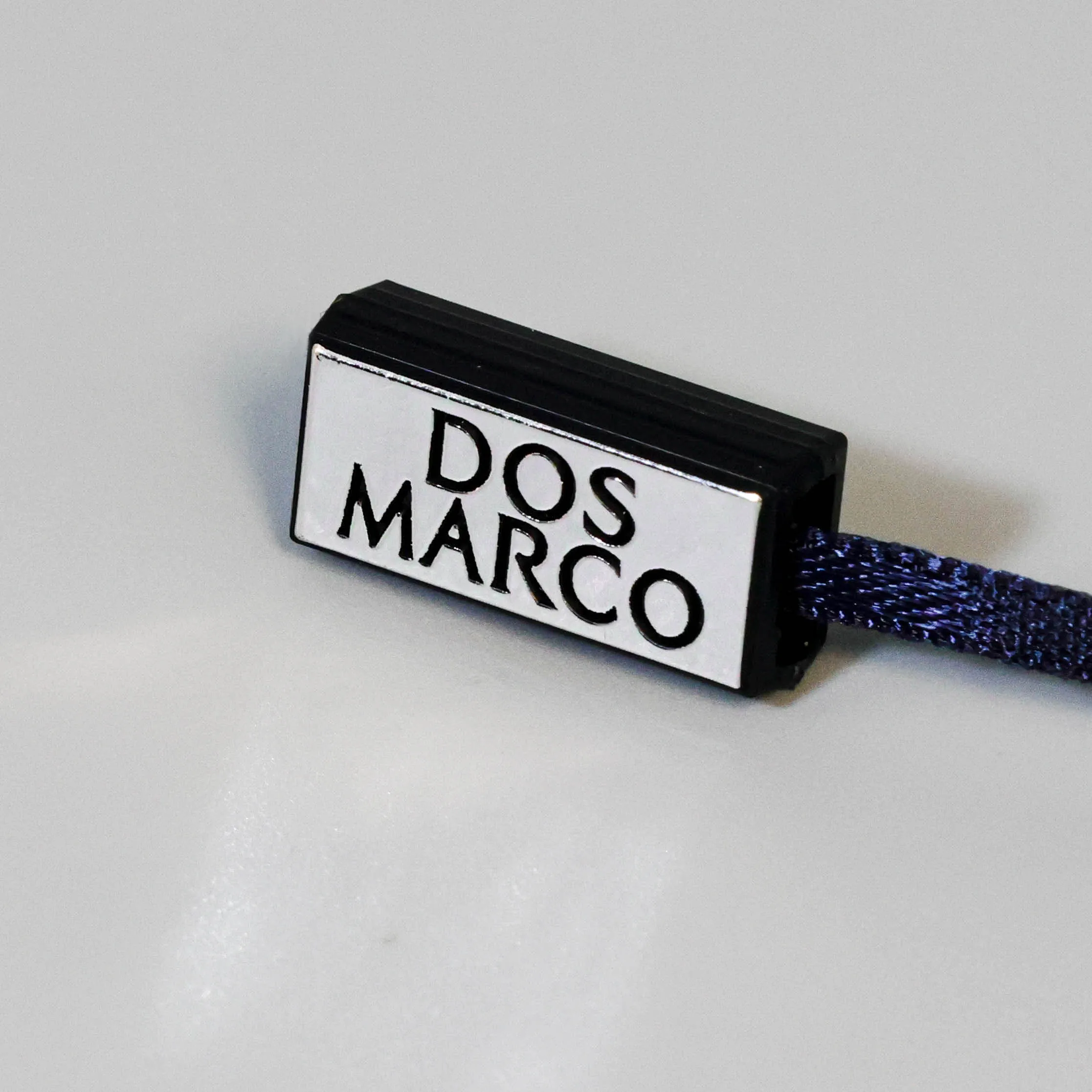 Custom logo patterns texts Exquisite glue tag rope varieties of technologies clothing hangtag Polyester slings Wax Rope Ribbon