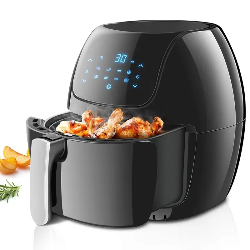 4.5L Fat-free fryer 1400W 8 programs smart air fryer digital Non-Stick Basket for kitchen Use New freidora de aire