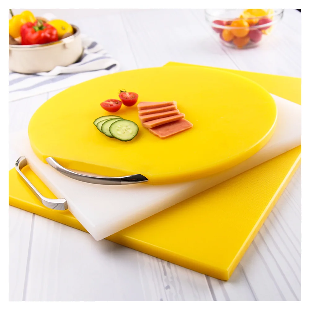 ZSPE high quality durable PE plastic cutting board Set HDPE vegetable Kitchen Chopping Board