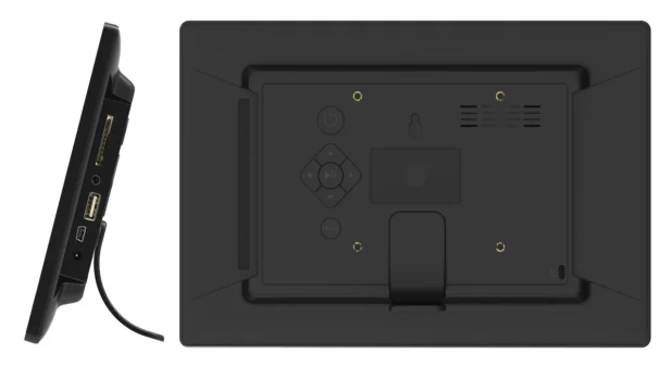 IR motion sensor 10 inch tft lcd media video screen USB player