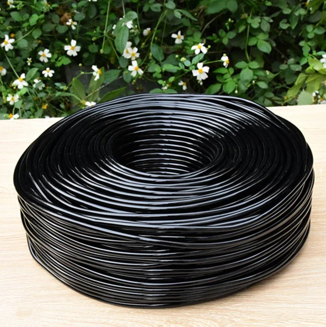 High Quality PVC Hose 4/7mm Drip Irrigation System Pipes 200m Length for Agriculture
