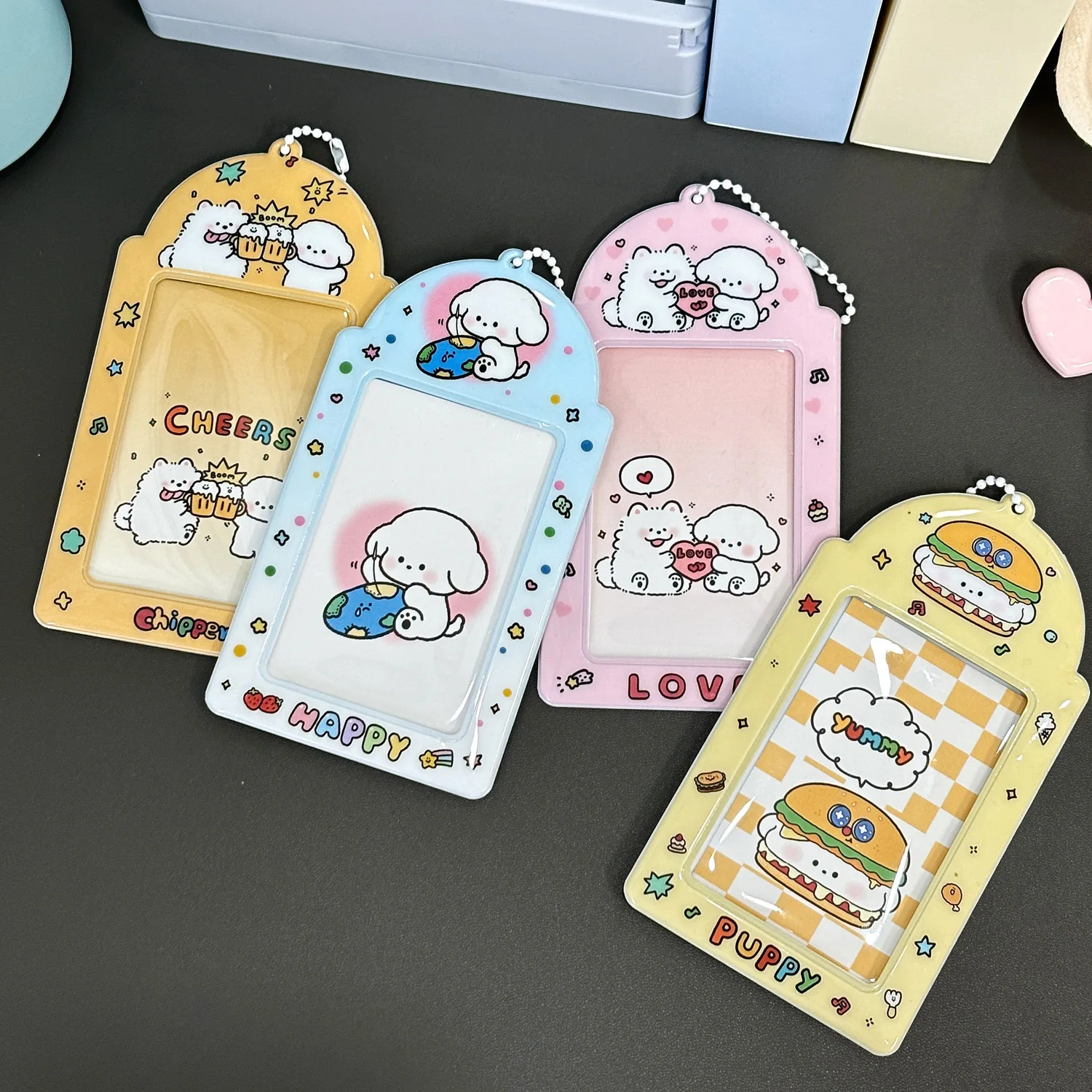 new pvc Kpop Photo card holder customize your design  holder for collection K-pop photo card holder business gift wholesale