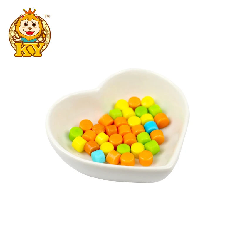 Manufacturer wholesale Ferris wheel shape whistle toy with multi-colored fruity flavor tablet candy