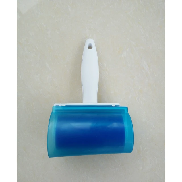 
HQ0050E Washable T Shape PP Material Manual Style and Clothes Sticky Lint Roller Brush Remover 