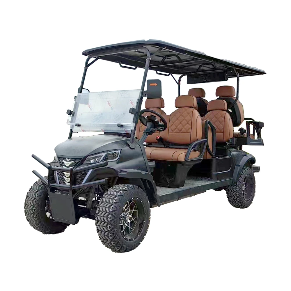 Factory Apply Electric Golf Cart 2+2 Seater with Air Conditioner Hot Selling