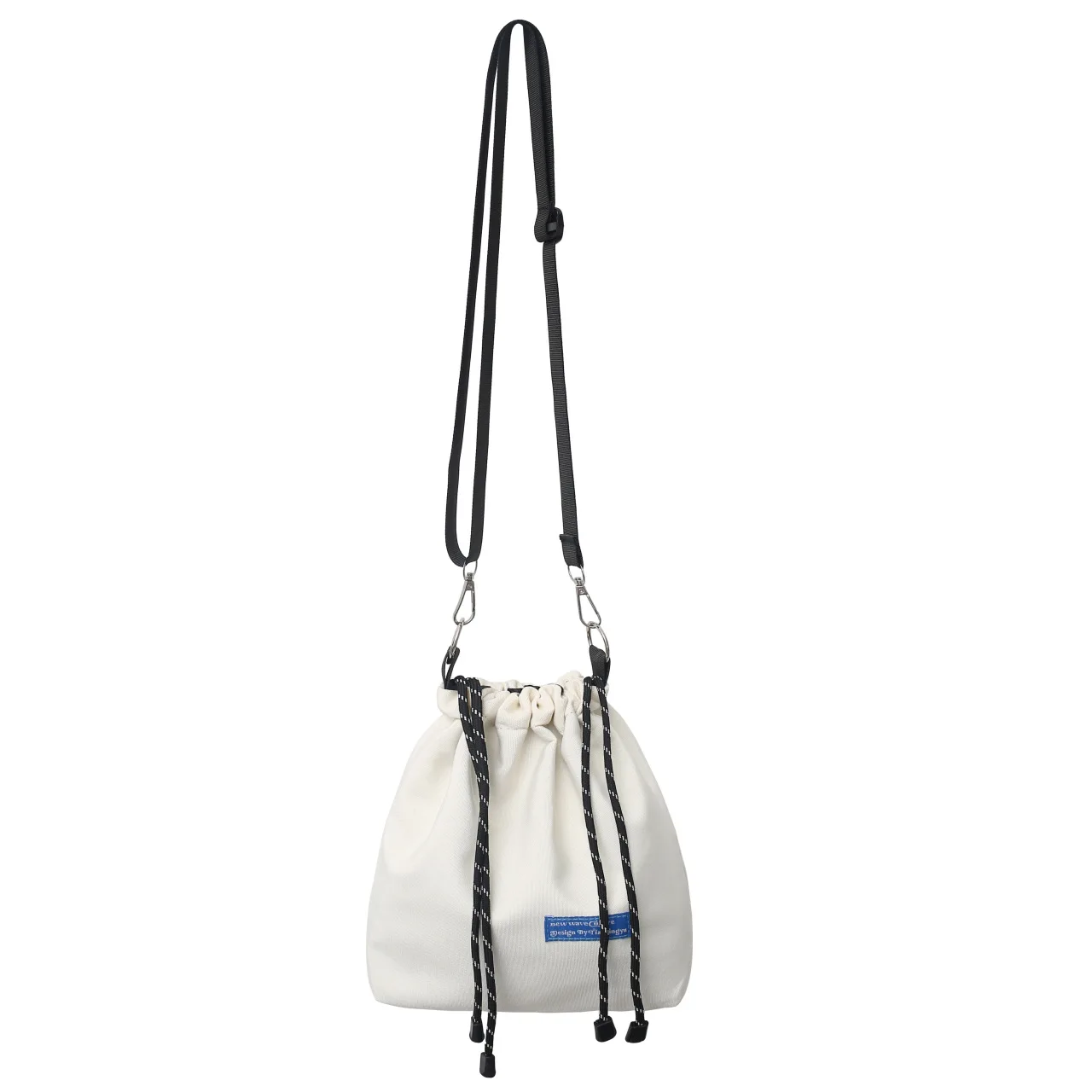 New  lady one shoulder aslant ins tide draw string bag men and women bucket bag lovers package